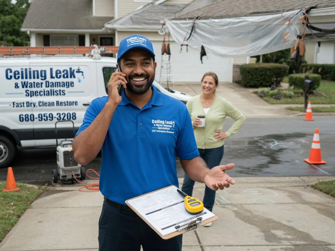 Ceiling Leak Cleanup Pembroke, NH FAQs